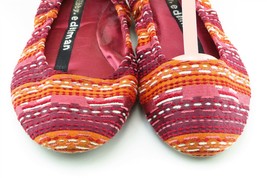 Libby Edelman Women Sz 6 M Multicolor Ballet Fabric Shoes Antonia - £15.60 GBP