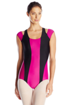 Capezio Women&#39;s Madison Leotard Bodysuit Dance Gym Yoga Ballet Sz S Berr... - £14.93 GBP