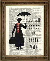 Mary Poppins Estampado: Prácticamente Perfecto en Cada Manera - £5.14 GBP