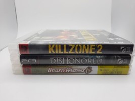 Ps3 Game Lot DW6, Dishonored And Killzone 2 Tested - £13.58 GBP