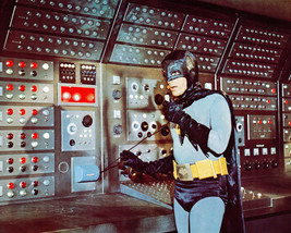 Adam West in Batman as Batman in Batcave on phone 16x20 Canvas Giclee - $69.99
