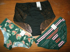 NEW Bundle Lot of 3 Womens Auden Panties Ladies Underwear sz S 4/6 intimates - $11.95