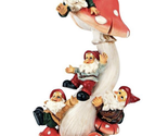 Mushroom Madness Garden Gnome Statue  - $70.55