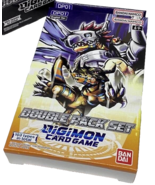 Set Double Pack DP01 Digimon Card Game English Bandai SEALED NEW - $22.81 CAD