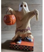 Jim Shore Halloween Trick Or Treat Smell My Feet Ghost Costume 2010 4017... - £74.24 GBP