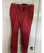 Torrid Chili Pepper Red Bombshell Skinny Super Soft Jeggings Size 16 Reg... - €42,42 EUR