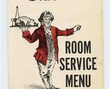 Holiday Inn Room Service Menu on Waco Drive in Waco Texas 1980&#39;s - £22.15 GBP