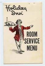 Holiday Inn Room Service Menu on Waco Drive in Waco Texas 1980&#39;s - £22.15 GBP