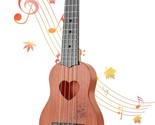 Kids Guitar Ukulele, Toddler Ukulele Musical Instrument, 4 Strings, Love). - $38.99