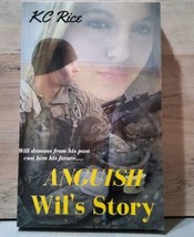 Anquish Wil&#39;s Story KC Rice Signed PB Erotic Romance - £10.97 GBP