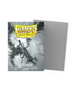 1 pack of 100 Dragon Shield Justice Dual Matte Standard Sized Card Sleeves - $19.59