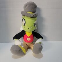 Vtg Disney Jiminy Cricket Plush Pinocchio Stuffed Toy 1980s (Damaged Eyes) - €4,28 EUR