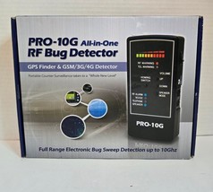 PRO-10G Cell Phone GPS Bug Detector Portable Camera Finder New Never Use... - £170.79 GBP