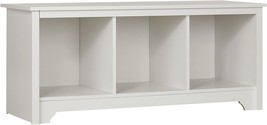 South Shore Entryway Cubby Storage Bench, Pure White - £106.97 GBP