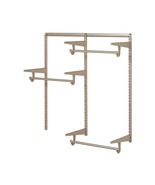 Knape &amp; Vogt 4 ft. Closet Culture Kit, Champagne Nickel - $353.97 CAD