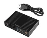 Usb 2.0 External Sound Card 6 Channel 5.1 Surround Optical S/Pdif Audio ... - $45.99