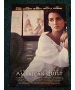 HOW TO MAKE AN AMERICAN QUILT - MOVIE POSTER WITH WYNONA RYDER - £16.51 GBP