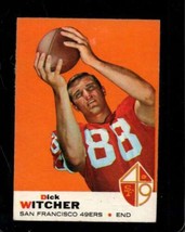 1969 Topps #91 Dick Witcher Vgex 49ERS *X106052 - £2.15 GBP