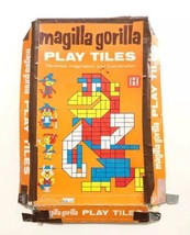 Vtg Hanna Barbera Magilla Gorilla Play Tiles Puzzle Imagination Game Hal... - $48.51