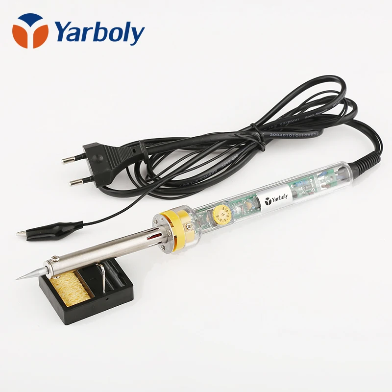 House Home New 907 220V 60W Adjustable Temperature Soldering Iron Electric Weldi - £23.98 GBP