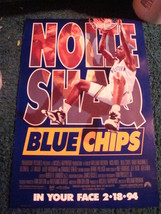 BLUE CHIPS - MOVIE POSTER WITH NICK NOLTE AND SHAQUILLE O&#39;NEAL  - $27.36 CAD