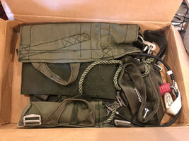 NIB 1974 Vietnam WAR Parachutist Harness &amp; IND equipment NSN 8465-00-753... - $167.39