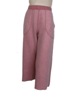 New Free People Medium Mauve Yes They&#39;re That Soft Crop Fleece Pocket Pants - €25,08 EUR