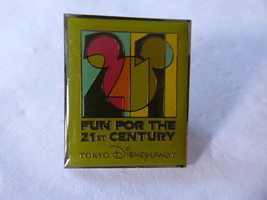 Disney Trading Pins 3473 TDR - Mickey Head Icon - Fun for the 21st Century - Gre - £7.44 GBP