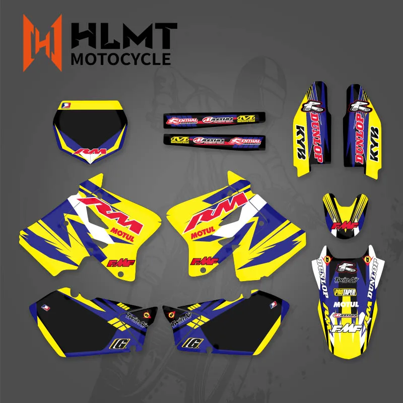 Hlmt Decals Stickers Graphics &amp; Backgrounds Kits RM125 RM250 2001 02 03 04 05 - $347.59