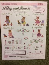 Michelle&#39;s Designs #3729D A Day With Risie Ii Machine Embroidery Designs - £27.58 GBP