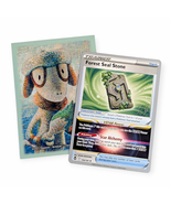 Silver Tempest Pokemon Card (ZZ106): Forest Seal Stone 156/195, WCD Promo - $5.90