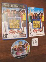 Disney Playstation 2 PS2 Playstation2 High School Musical Sing It Video ... - £10.30 GBP