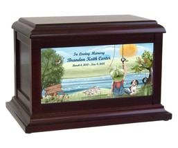 Gone Fishing - Child Memorial Urn - £119.86 GBP