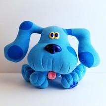 Blues Clues Vintage Tyco 1997 Stuffed Animal Plush Pose A Blue Toy