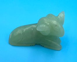 Hand Carved  Jade Ram Stone - $931.81 MXN