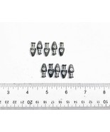 Lead Sea Witch Lure Heads Unpainted 4 gram Package of 10 - $26.11 CAD