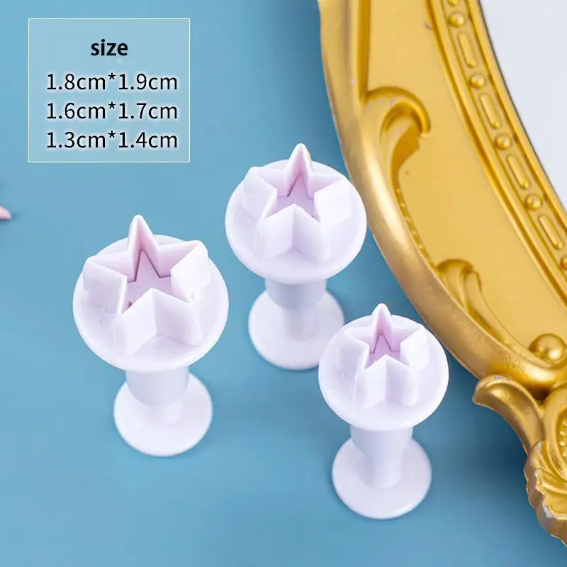3/4Pcs Ceramic Cutting Mold Clay Polymer Pottery Sculpture Cutter 3Pcs S... - $3.60