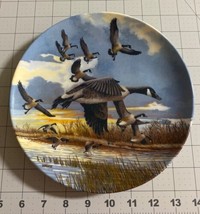 &quot;The Landing&quot; Limited Edition Plate by Donald Pentz 1986 W/COA+BOX Geese... - $19.99