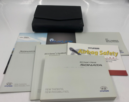 2013 Hyundai Sonata Owners Manual Handbook Set with Case OEM J04B16007 - £14.11 GBP