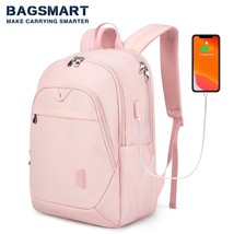 BAGSMART Women&#39;s Backpack Anti-theft Large Waterproof College Schollbag Travel B - £114.74 GBP