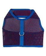 Active Mesh Blue and Red Dog Harness with Matching Leash Sizes XS - XL - $22.02 CAD