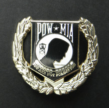 Pow Wreath Mia You Are Not Forgotten Large Lapel Pin Badge 1.5 Inches - £4.96 GBP