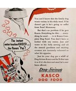 1956 Kasco Dog Food Complete Ration Advertisement Pet Supply Vintage DWPP23 - $28.01 CAD