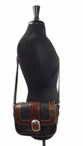 Brighton Womens Vintage Crossbody Brown Black Tan Handbag &amp; Brighton Wallet - £35.37 GBP