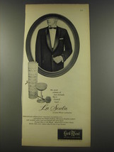 1956 Lord West La Scala Formal Wear Ad - The most urbane of new formals - £14.46 GBP