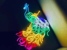 Peacock | LED Neon Sign - $422.84