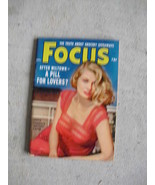 Vintage 1956 Small Magazine FOCUS w/ Joan Collins LOOK - £18.82 GBP