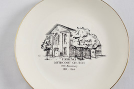Vtg 1839-1964 Florence Methodist Church The Sabina Line Collectors Plate History - £27.24 GBP