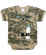 2T Toddler Infant One Piece SOLDIER Digital Camo Gear Shower Gift Rothco... - £9.47 GBP