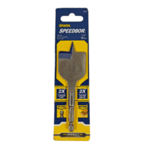 Irwin 1 1/2&quot; x 4&quot; Long Spade Paddle Flat Drill Bit Speedbor Impact 87924 - £5.28 GBP